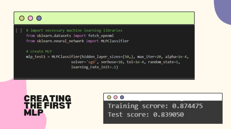 First MLP for AI