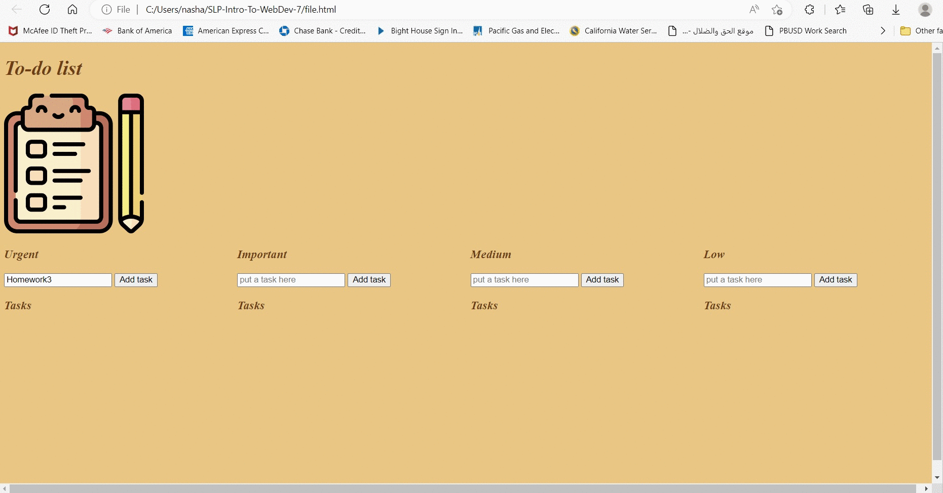 To-Do List Demo